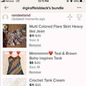 Trade Bundle for @giraffeisblack